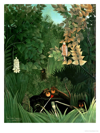 Monkeys Henri Rousseau